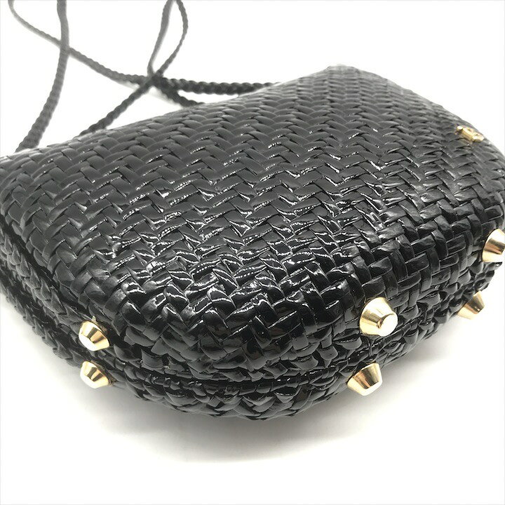 楽天市場】【中古】美品 BALLY バリー ストロー エナメル 編み込み 