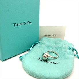 【中古】良品 TIFFANY＆Co. ティファニー ハードウェア ボール AG925 SV925 4.2g 7号 レディース アクセサリー 小物 リング 指輪 シルバー k6045