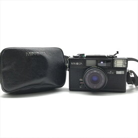 【中古】美品 MINOLTA ミノルタ HI-MATIC SD2 フィルム カメラ 38mm 1：2.8 46mm 光学機器 動作品 m15062