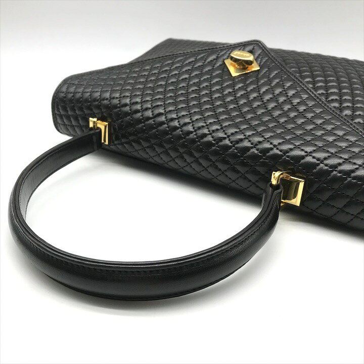 楽天市場】【中古】美品 BALLY バリー キルティング ターンロック 