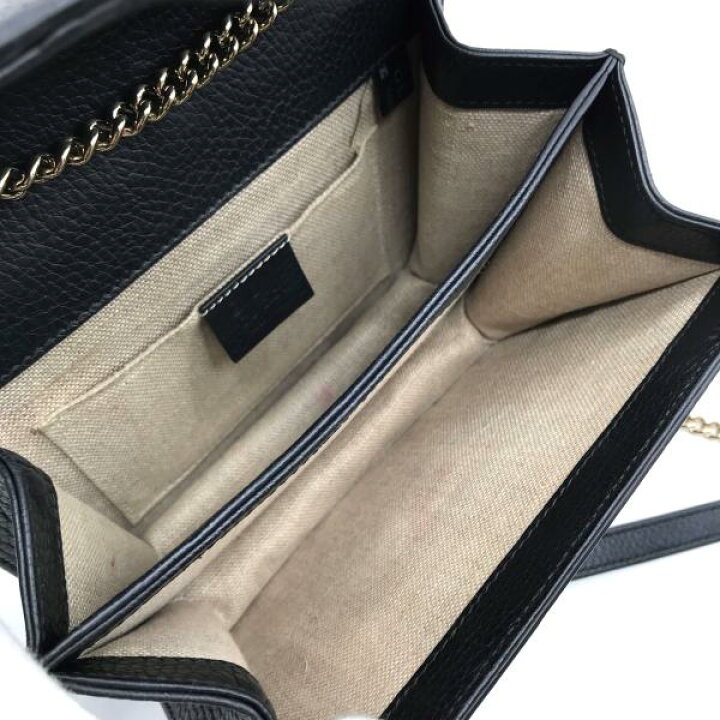 楽天市場】【中古】GUCCI グッチ インターロッキング G レザー  
