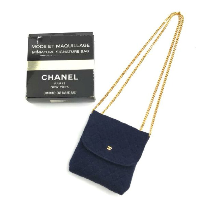 楽天市場】【中古】CHANEL シャネル ミニミニ マトラッセ コットン  