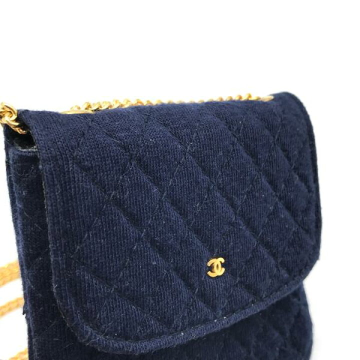 楽天市場】【中古】CHANEL シャネル ミニミニ マトラッセ コットン 