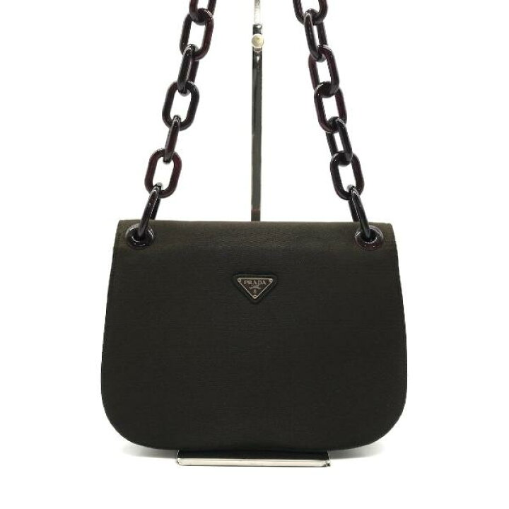 楽天市場】【中古】PRADA プラダ プラチェーン ショルダー バッグ  
