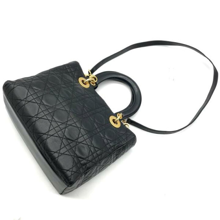 楽天市場】【中古】Christian Dior レディ ディオール 2WAY カナージュ 