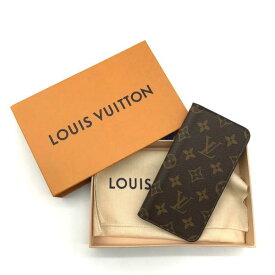 【中古】LOIUIS VUITTON ルイヴィトン モノグラム iPhoneケース X/xs用 超美品 M10197