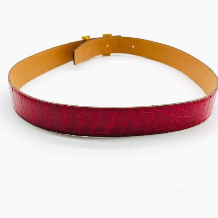 楽天市場】【中古】HERMES エルメス コンスタンス 本クロコ ポロサス H  