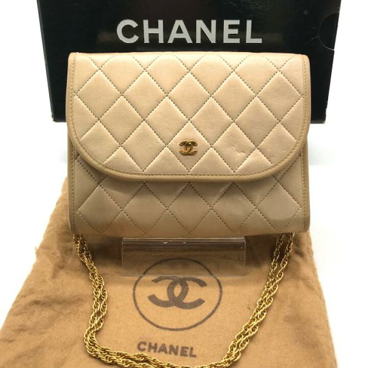 楽天市場】【中古】CHANEL シャネル ココマーク ミニ マトラッセ  