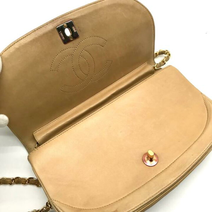 楽天市場】【中古】CHANEL シャネル レザー ココマーク ターンロック 