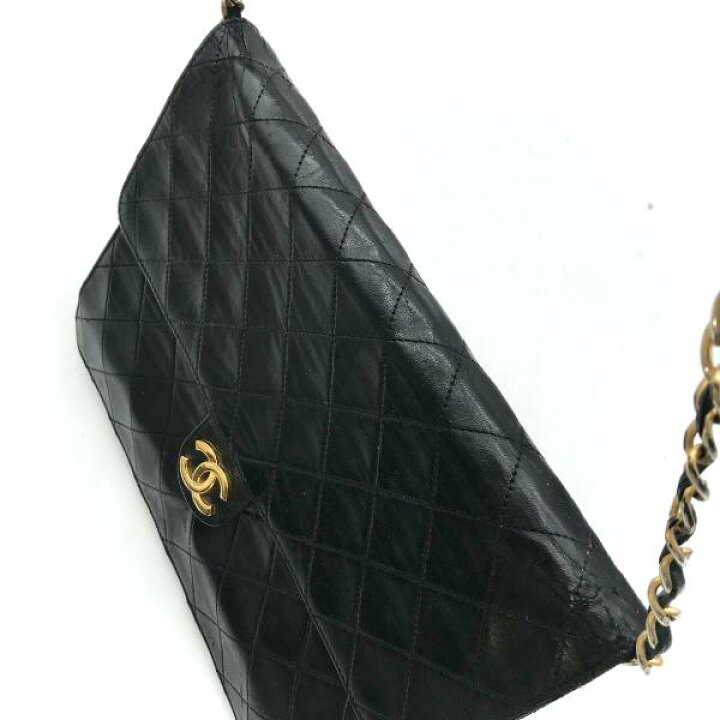 楽天市場】【中古】CHANEL シャネル マトラッセ ココマーク プッシュ  