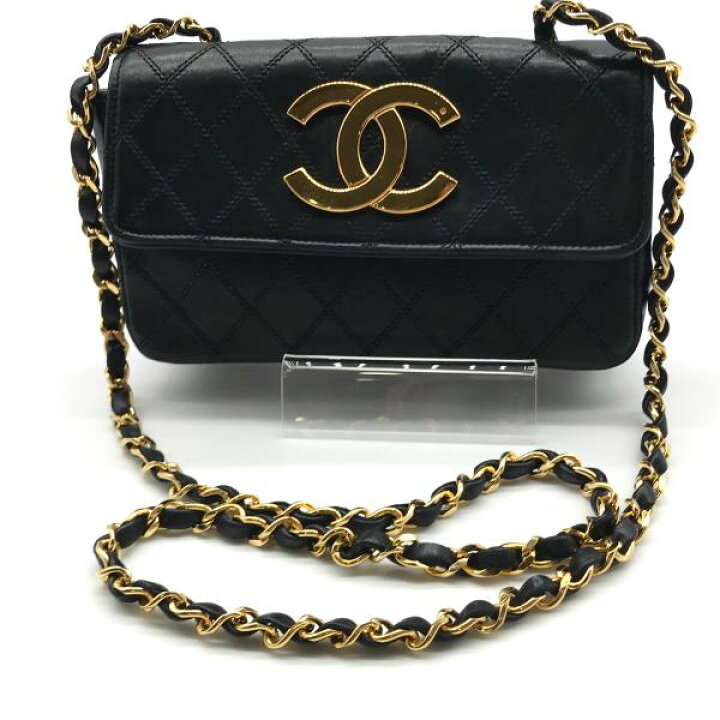 楽天市場】【中古】CAHNEL シャネル ビコローレ デカココマーク ミニ 