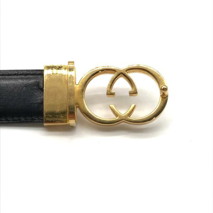 楽天市場】【中古】GUCCI グッチ オールドグッチ ロゴ金具 ベルト 