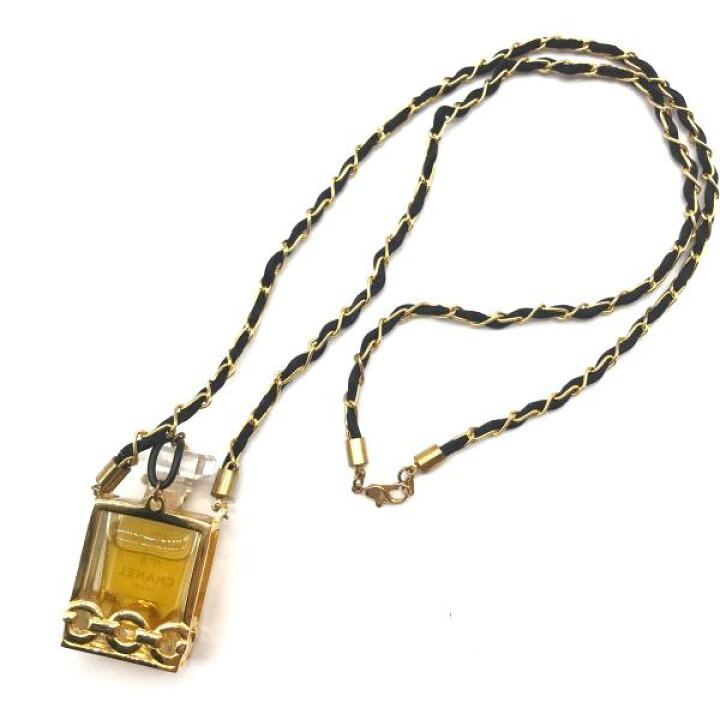 楽天市場】【中古】CHANEL シャネル 香水 ネックレス No5 ゴールド 未  