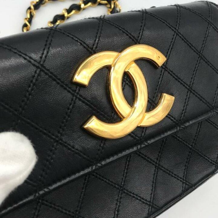 楽天市場】【中古】CAHNEL シャネル ビコローレ デカココマーク ミニ 