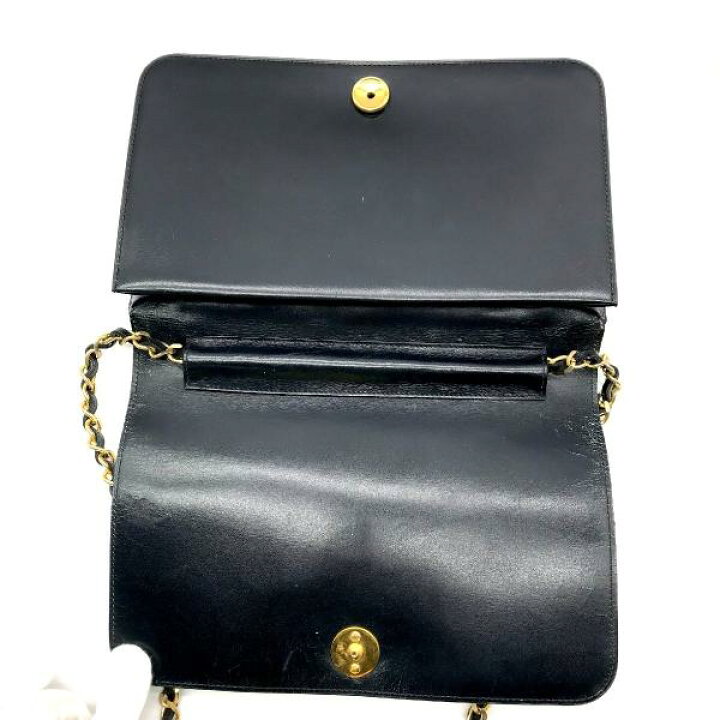 楽天市場】【中古】CHANEL シャネル ココマーク カーフスキン プッシュ  