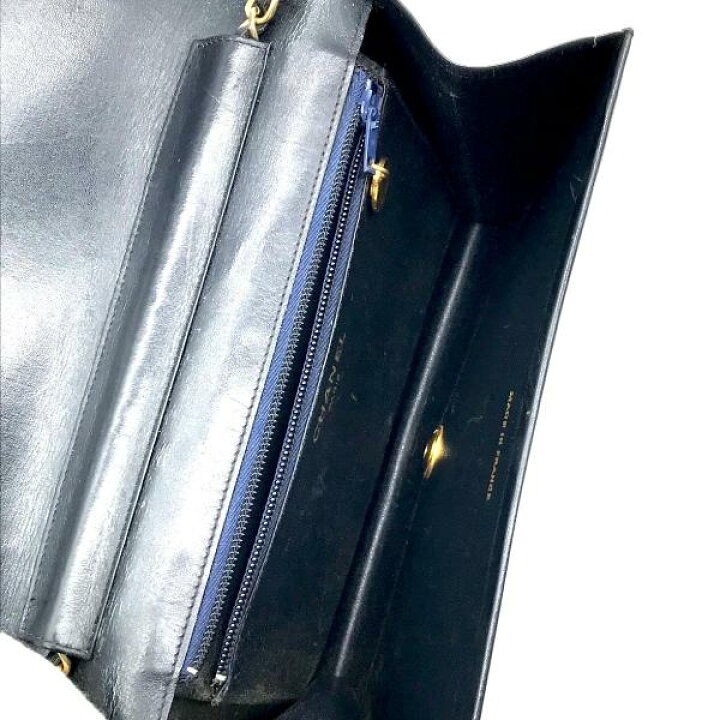 楽天市場】【中古】CHANEL シャネル ココマーク カーフスキン プッシュ  