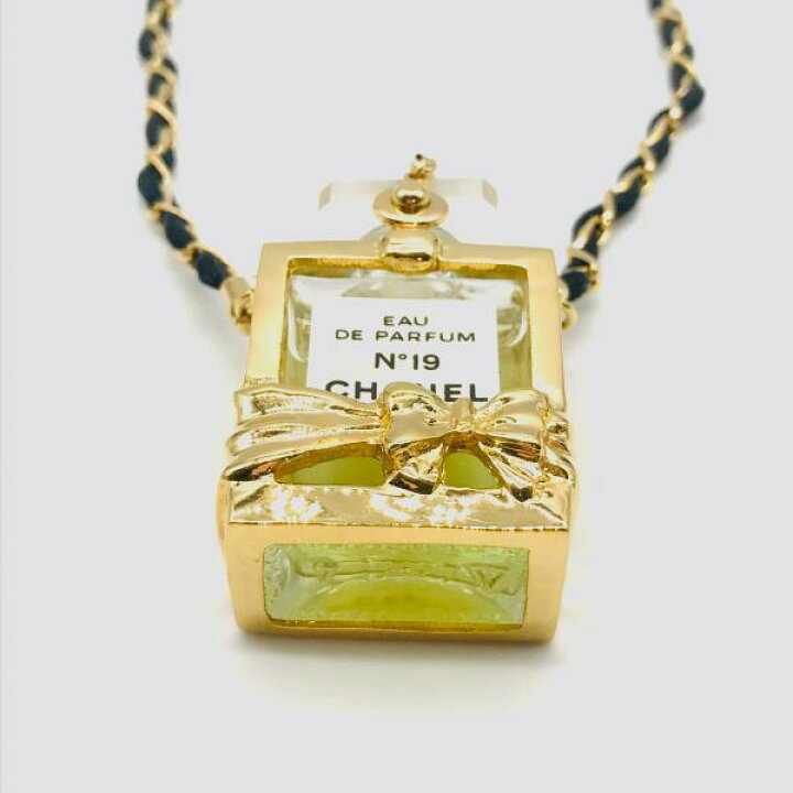 楽天市場】【中古】CHANEL シャネル 香水 ネックレス リボン NO19 