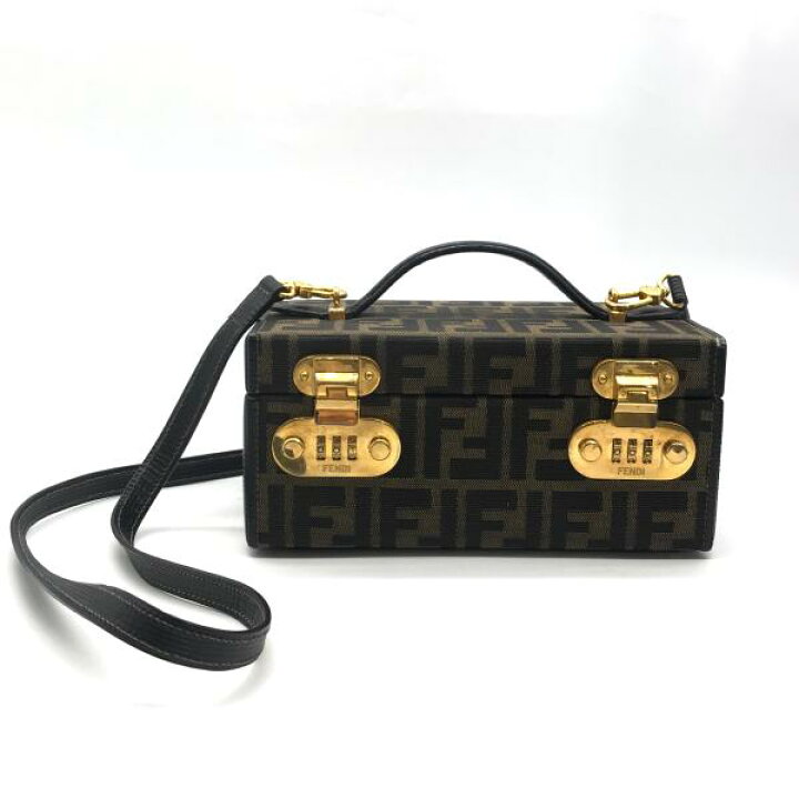 楽天市場】【中古】FENDI フェンディ ズッカ ダイアル式 バ二ティ 2WAY  
