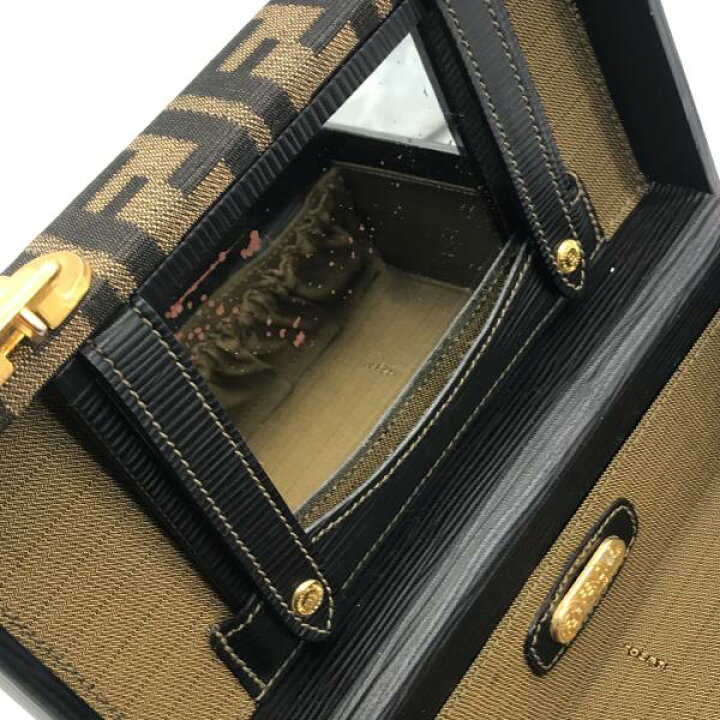 楽天市場】【中古】FENDI フェンディ ズッカ ダイアル式 バ二ティ 2WAY 