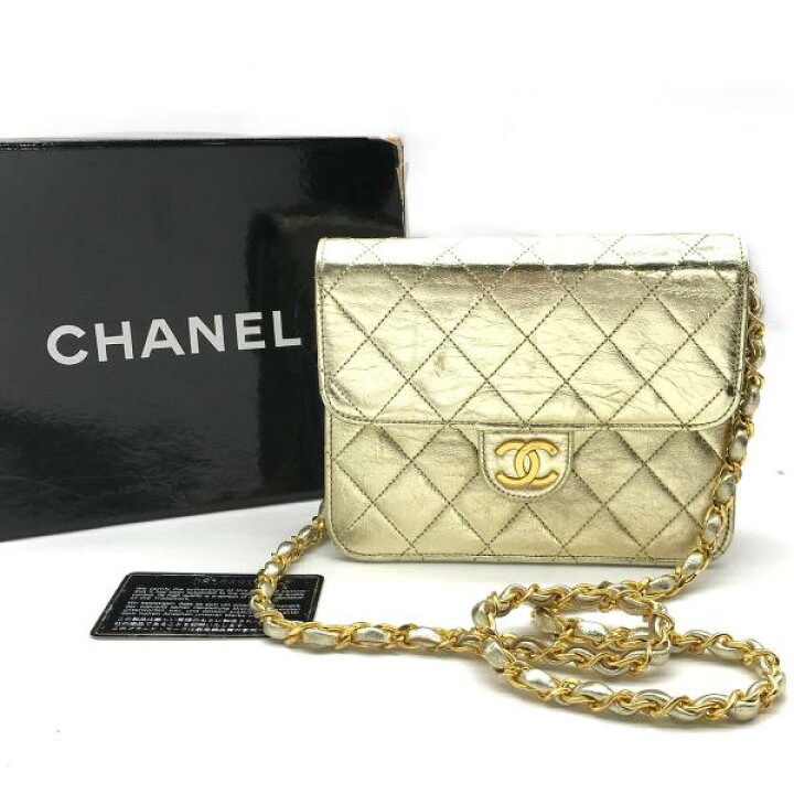 楽天市場】【中古】良品 CHANEL シャネル ミニマトラッセ プッシュ  