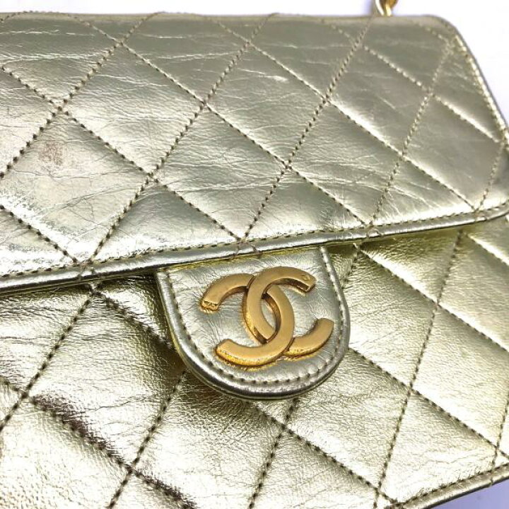 楽天市場】【中古】良品 CHANEL シャネル ミニマトラッセ プッシュ  