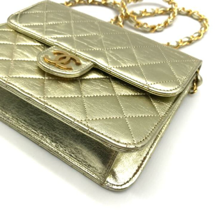 楽天市場】【中古】良品 CHANEL シャネル ミニマトラッセ プッシュ 