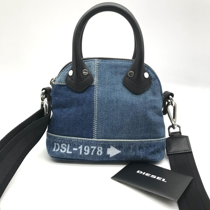 楽天市場】【中古】美品 DIESEL ディーゼル デニム 2WAY ミニ ハンド 