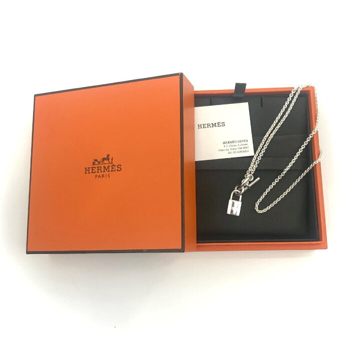 楽天市場】【中古】美品 HERMES エルメス ケリー ネックレス カデナ 