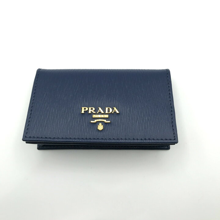 楽天市場】【中古】PRADA プラダ サフィアーノ メタルロゴ レザー  