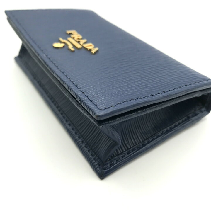 楽天市場】【中古】PRADA プラダ サフィアーノ メタルロゴ レザー  