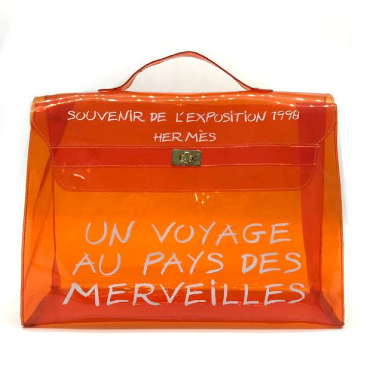 楽天市場】【中古】M4739 超美品 HERMES エルメス ビニールケリー 