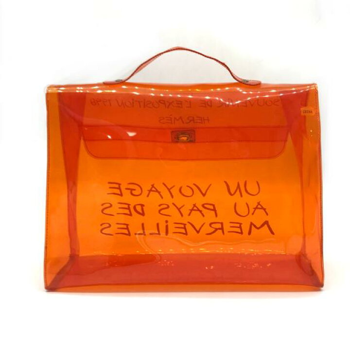 楽天市場】【中古】M4739 超美品 HERMES エルメス ビニールケリー 