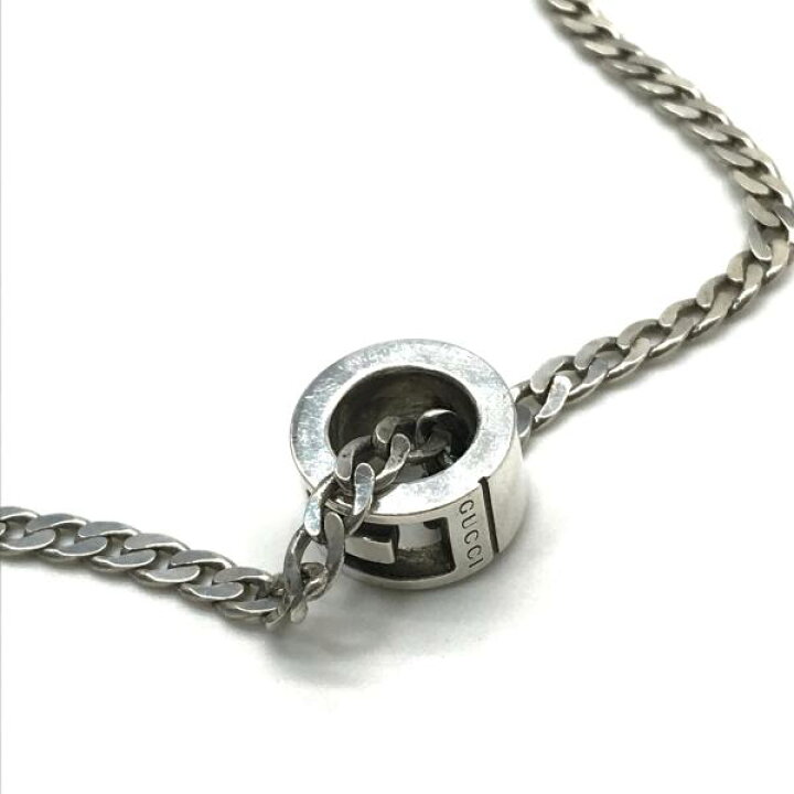 楽天市場】【中古】GUCCI グッチ ロゴ 喜平 Ag925 ネックレス シルバー  