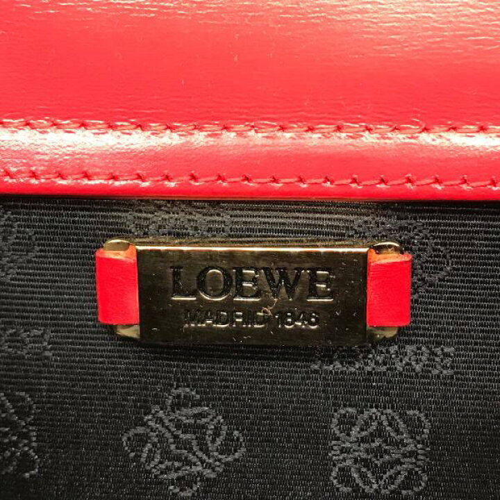 楽天市場】【中古】LOEWE ロエベ レザー アナグラム 2WAY ミニ ハンド 