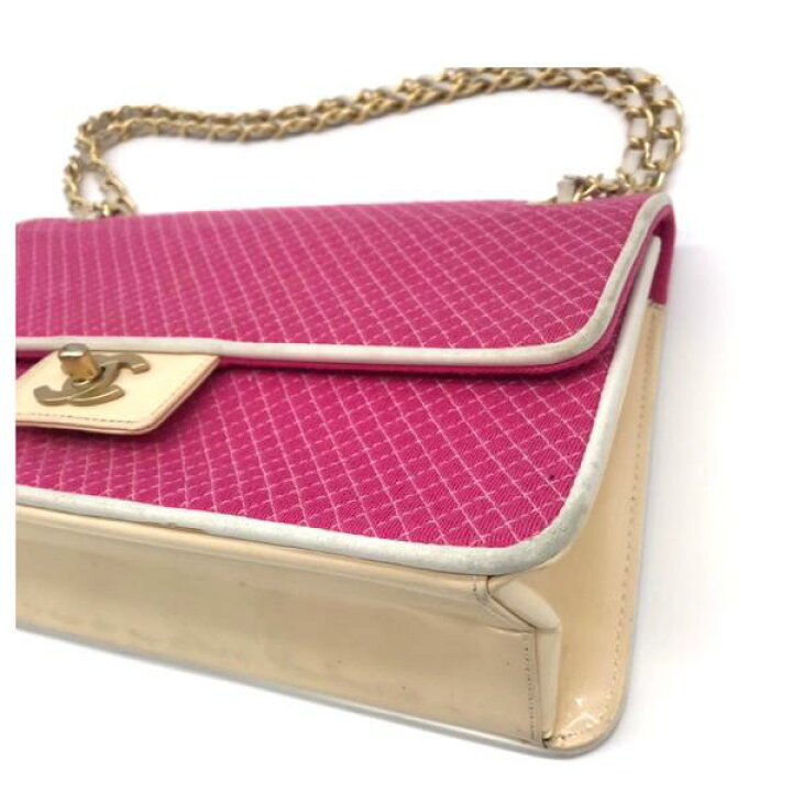 楽天市場】【中古】CHANEL シャネル ココマーク ターンロック コットン  