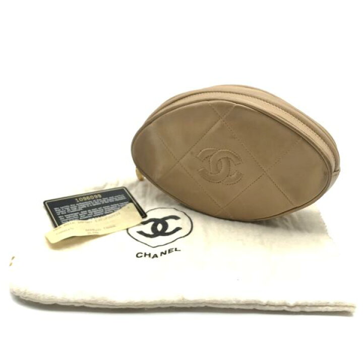 楽天市場】【中古】CHANEL シャネル マトラッセ ココマーク ポーチ 
