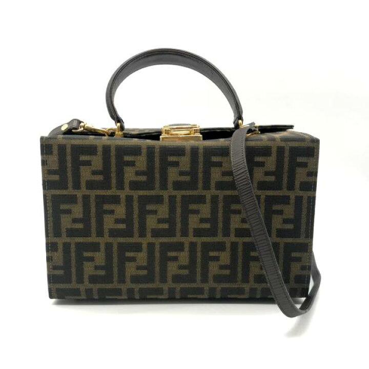 楽天市場】【中古】FENDI フェンディ ズッカ バニティ 2WAY ハンド  