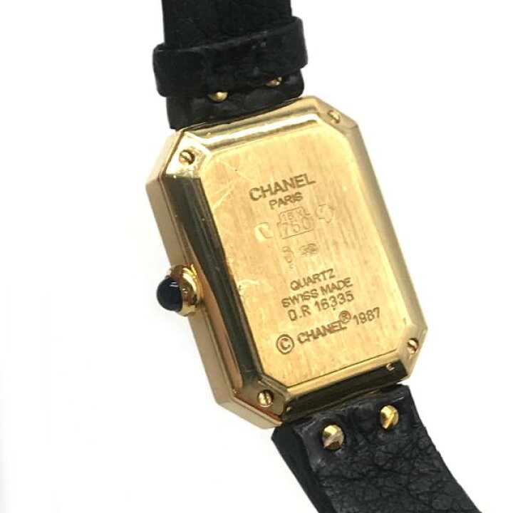 楽天市場】【中古】CHANEL シャネル プルミエール 18k 750 本クロコ  