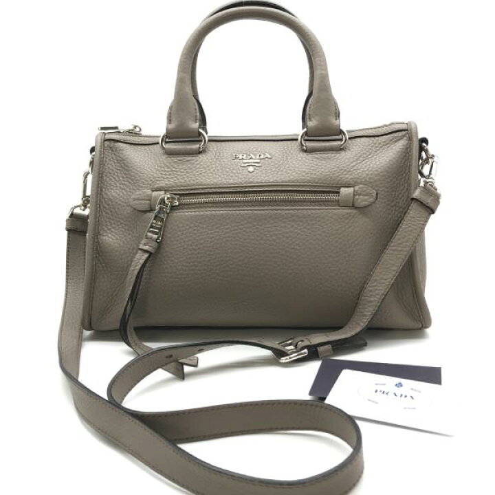 楽天市場】【中古】PRADA プラダ レザー 2WAY ハンド ショルダー 