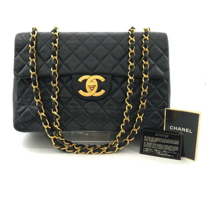 楽天市場】【中古】CHANEL シャネル デカマトラッセ Wチェーン  