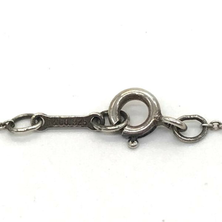 楽天市場】【中古】Tiffany & Co. ティファニー ネックレス シルバー  