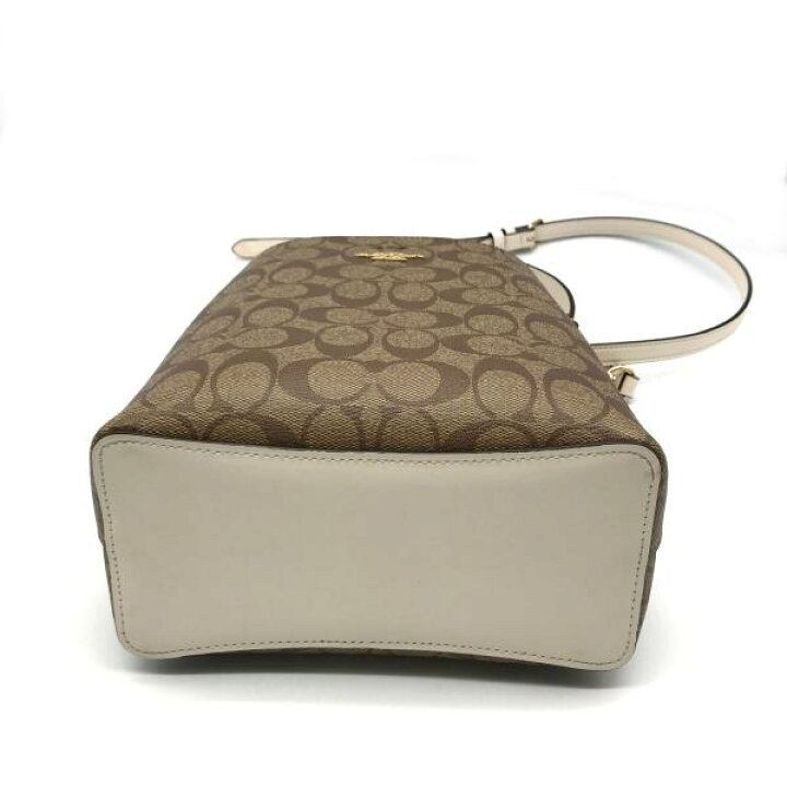 楽天市場】【中古】COACH コーチ シグネチャー 2WAY ハンド ショルダー  