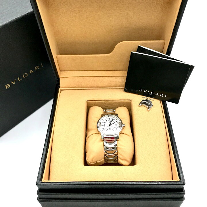 楽天市場】【中古】美品 BVLGARI ブルガリ ソロテンポ SS ST 29S  