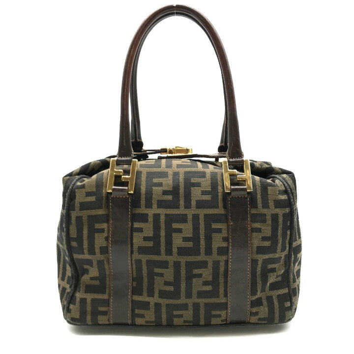 楽天市場】【中古】FENDI フェンディ ズッカ 2WAY バニティ ハンド  