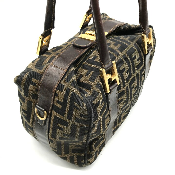 楽天市場】【中古】FENDI フェンディ ズッカ 2WAY バニティ ハンド  