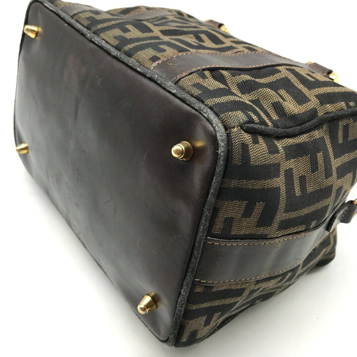 楽天市場】【中古】FENDI フェンディ ズッカ 2WAY バニティ ハンド  