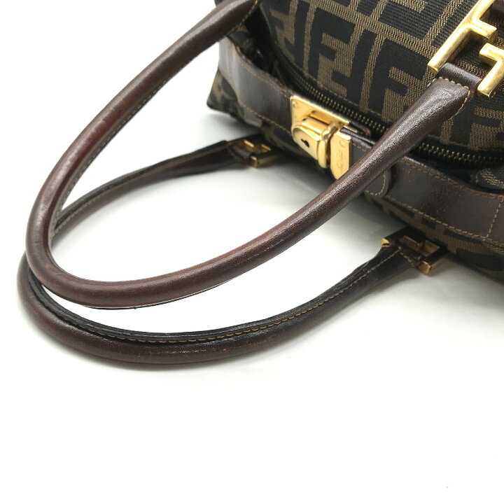楽天市場】【中古】FENDI フェンディ ズッカ 2WAY バニティ ハンド  