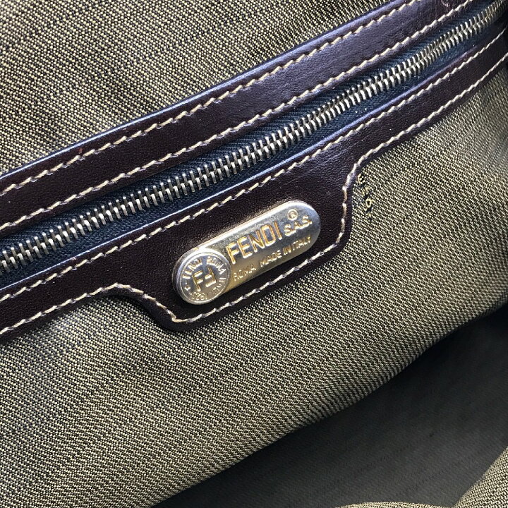 楽天市場】【中古】FENDI フェンディ ズッカ 2WAY バニティ ハンド  