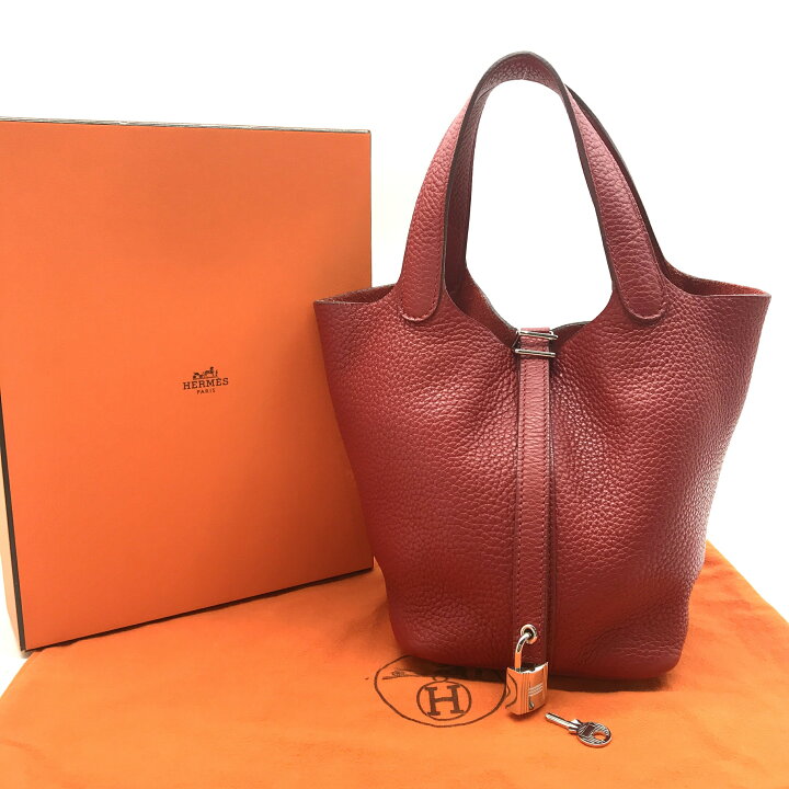 楽天市場】【中古】良品 HERMES エルメス ピコタン ロック PM トリヨン 