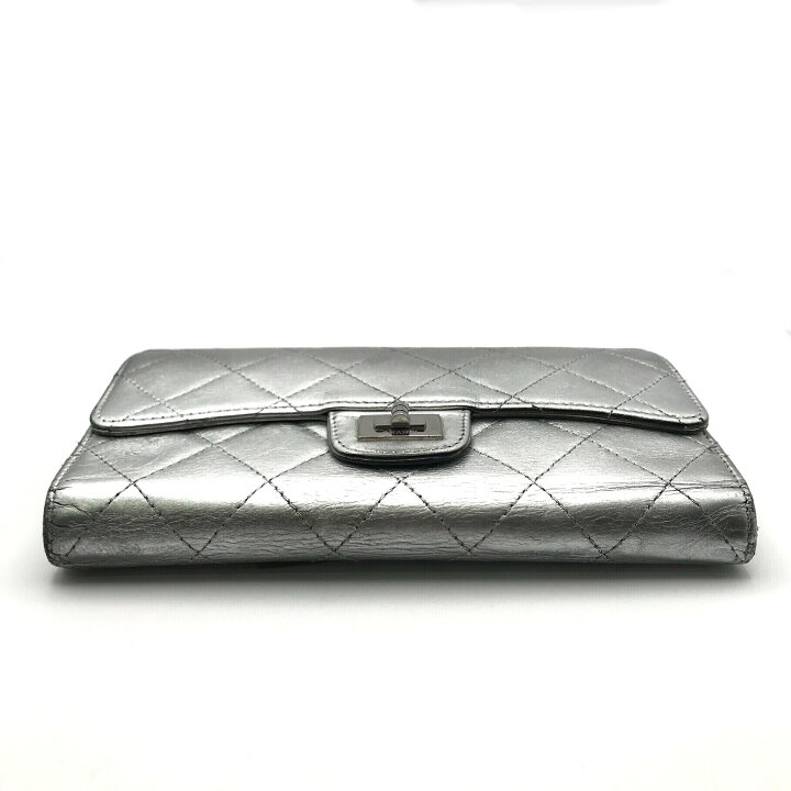 楽天市場】【中古】CHANEL シャネル 2.55 マトラッセ メタリック  